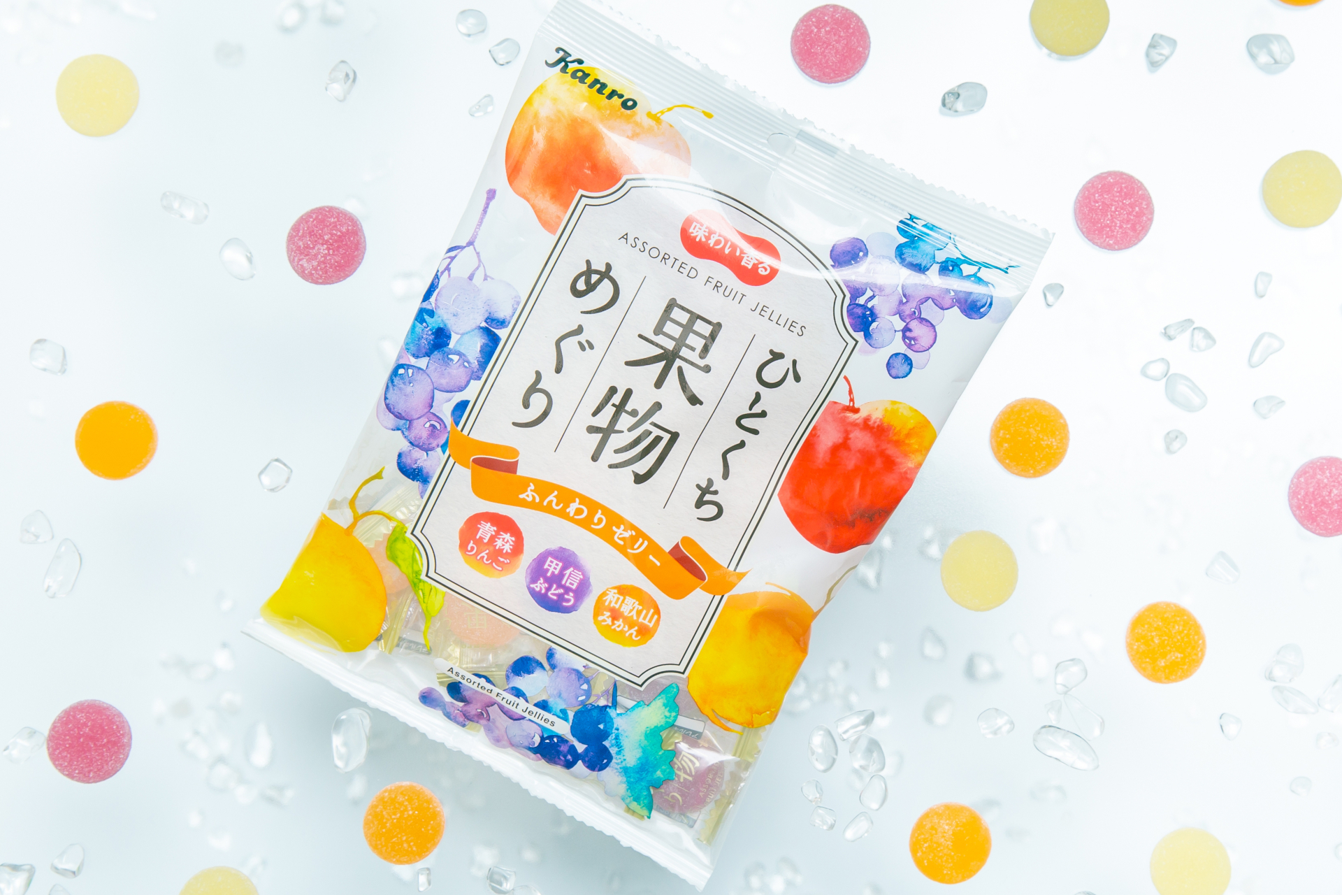 カンロ ひとくち果物めぐりゼリー 3月30日発売 グルメ Watch