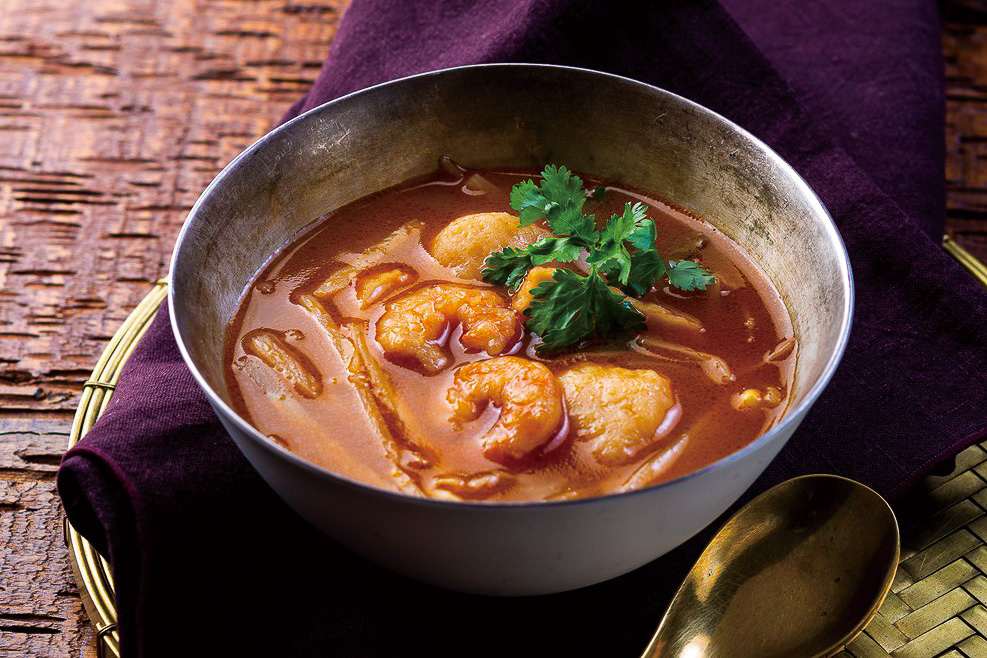 成城石井からエスニック系のレトルトスープ シンガポール風海老スープ トムヤムクン トムカーガイ グルメ Watch