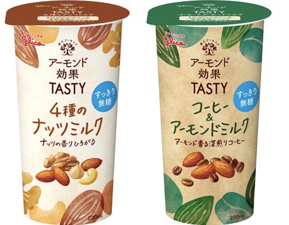 江崎グリコ アーモンド効果tasty をすっきり無糖にリニューアル グルメ Watch