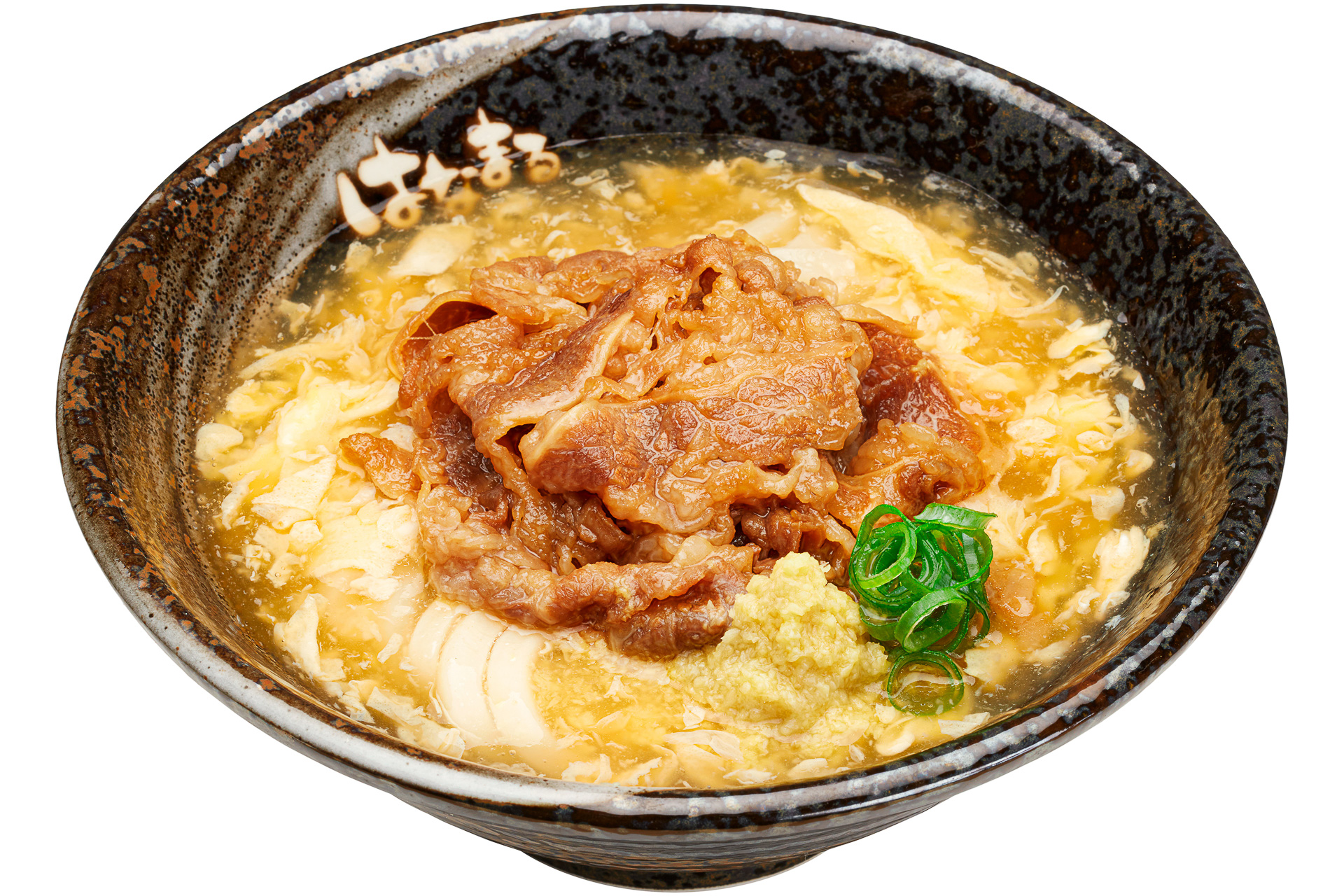 はなまるうどん、冬のあったかメニュー「牛肉玉子あんかけうどん」と