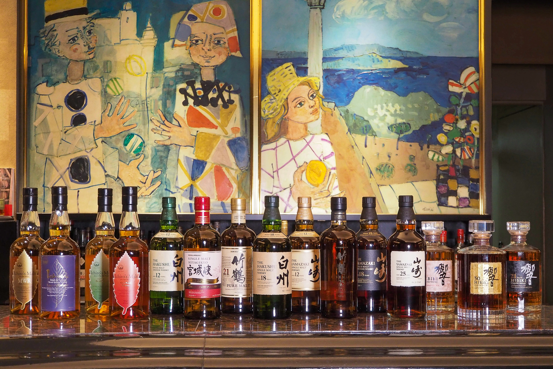 ホテルニューオータニ、竹鶴・白州・山崎・響など国産ウイスキーの人気 