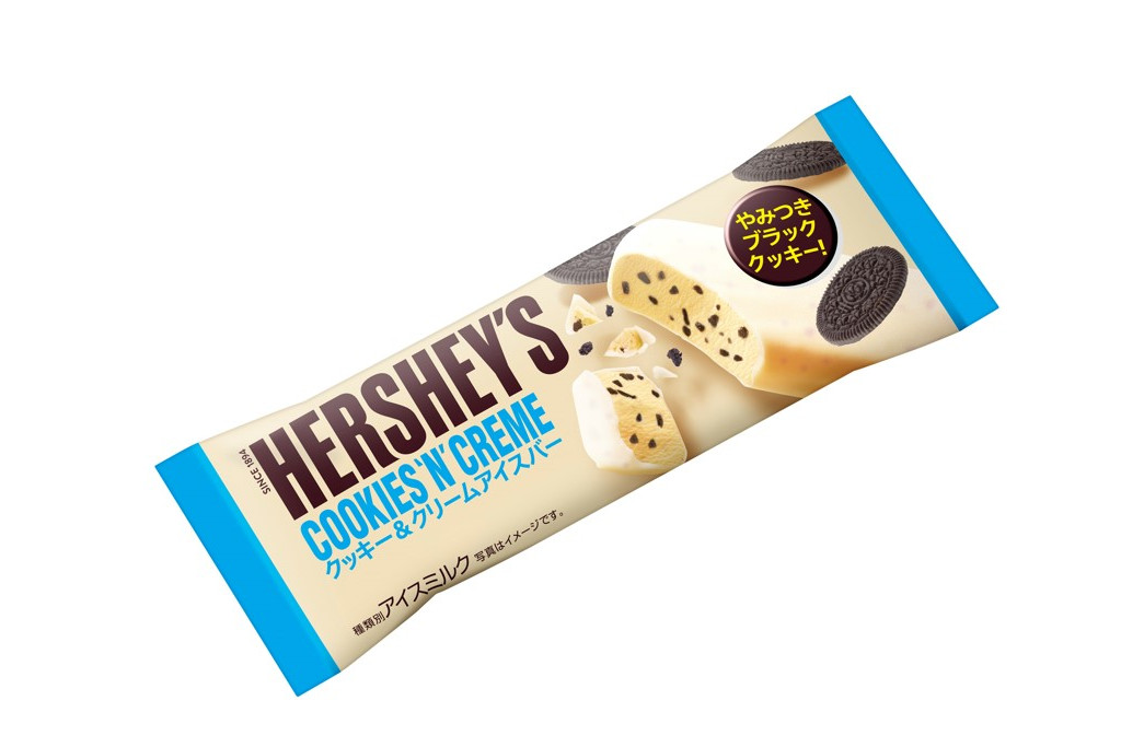 ロッテ、HERSHEY'Sのアイス「ハーシークッキー＆クリームアイスバー