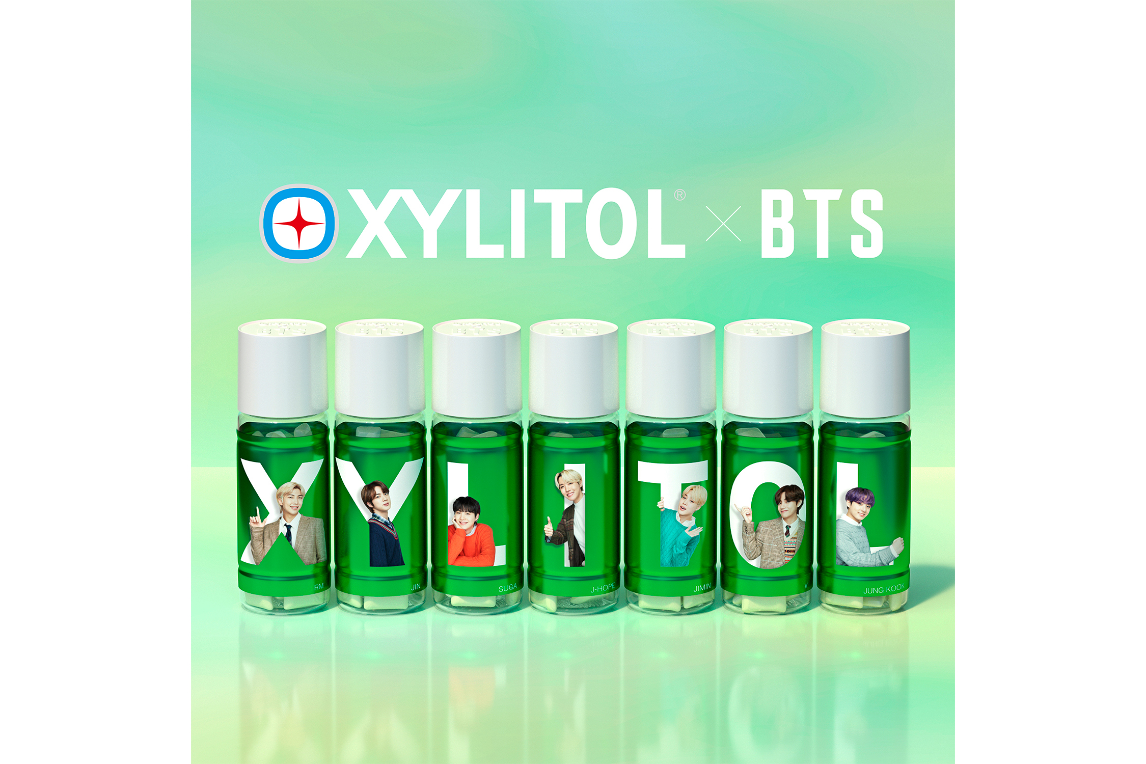 BTS キシリトール プレミアム ボトル ファミリーボトル - 男性アイドル