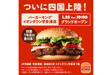 バーガーキング、定番バーガーが2個で500円の「2コ得」キャンペーン 