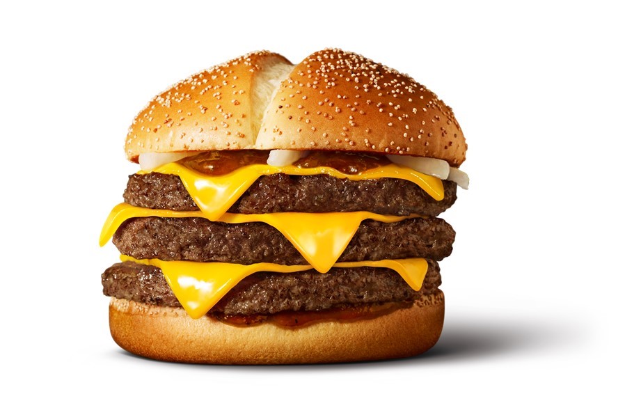 マクドナルド、サムライマックに3枚ビーフパティが登場！「炙り醤油風