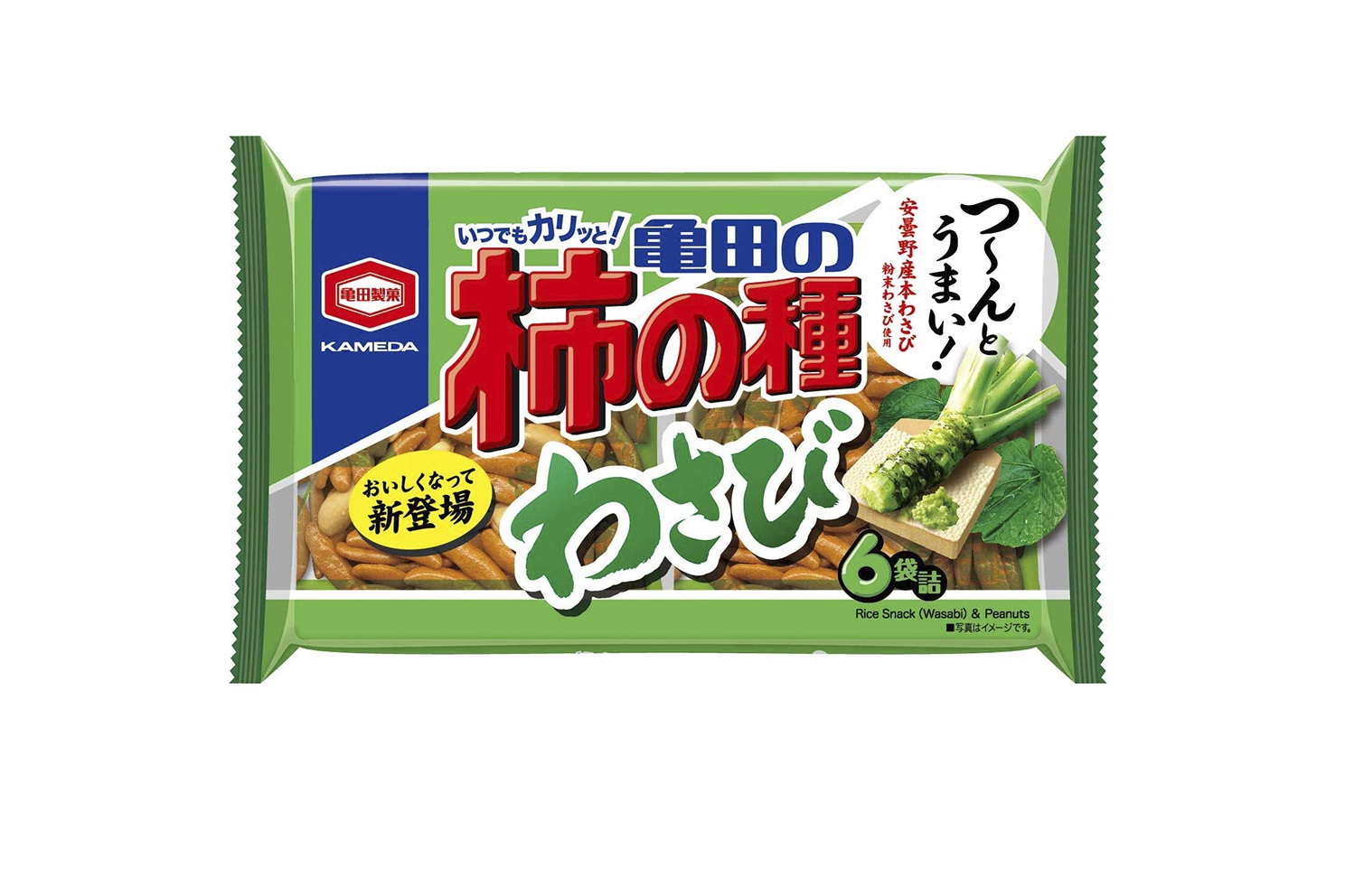 89％以上節約 亀田製菓 亀田の柿の種 6袋詰 190g ×12袋 新潟 お土産 米菓