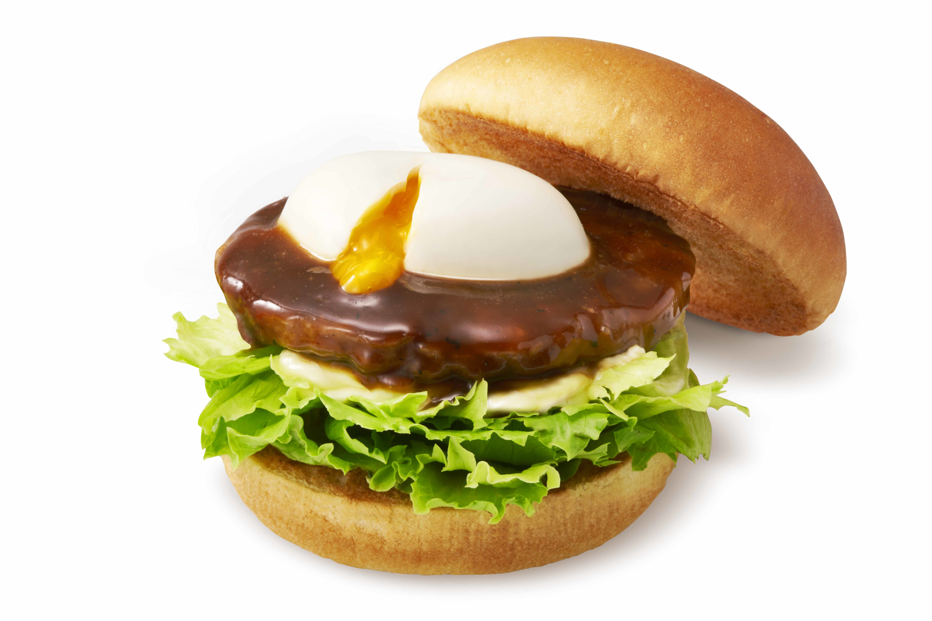 モスバーガー“月見”第2弾は「月見テリヤキバーガー」10月18日発売