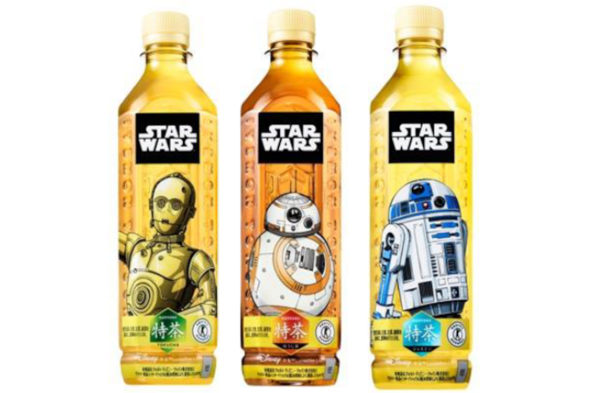 サントリー緑茶 伊右衛門 「特茶」から「スター・ウォーズデザイン