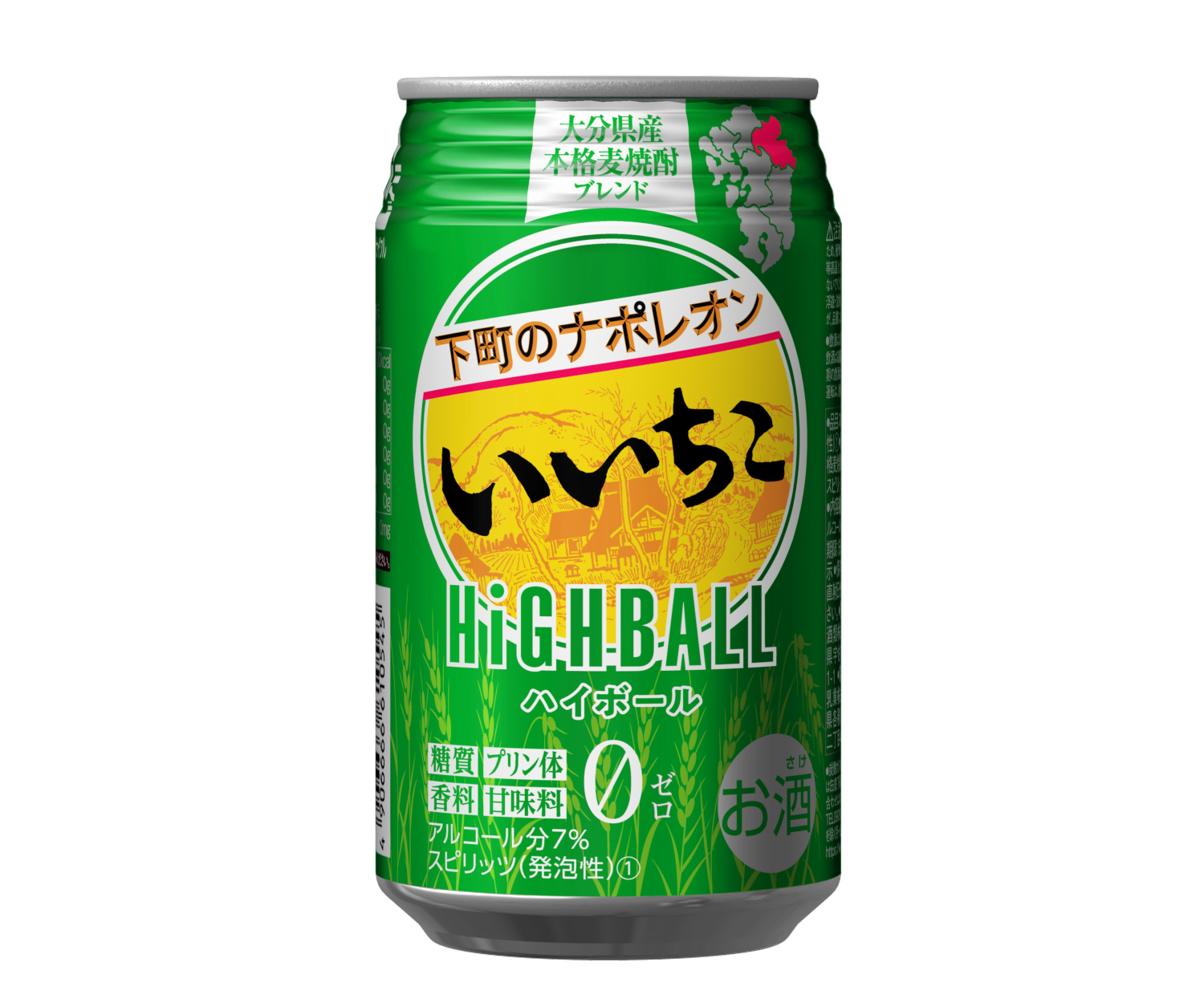 下町のナポレオンの炭酸割り「いいちこハイボール」セブン-イレブン
