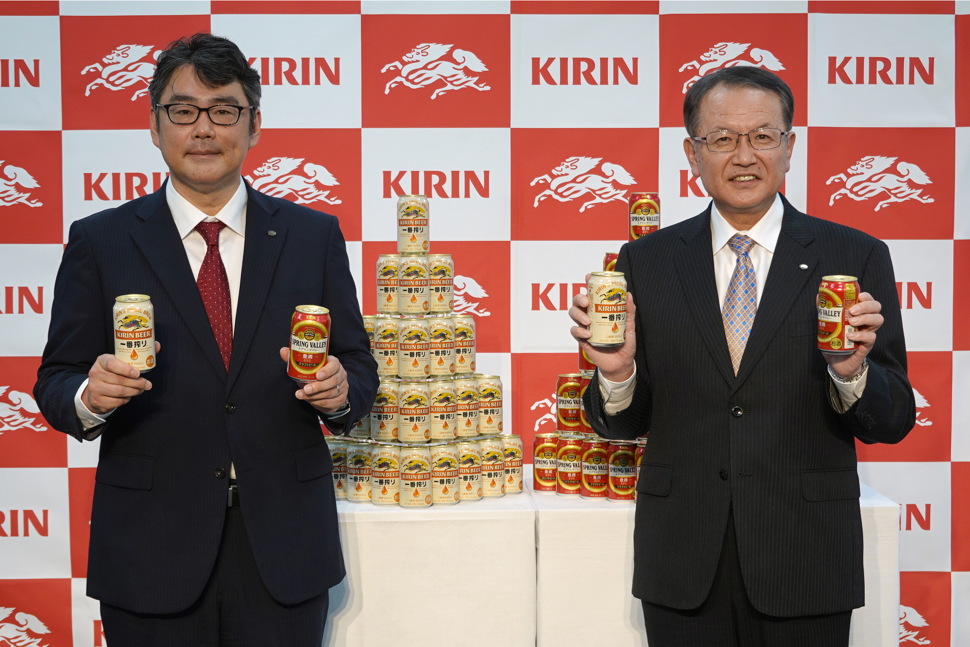 キリン、一番搾りとスプリングバレーの刷新でさらなるブランド力強化を