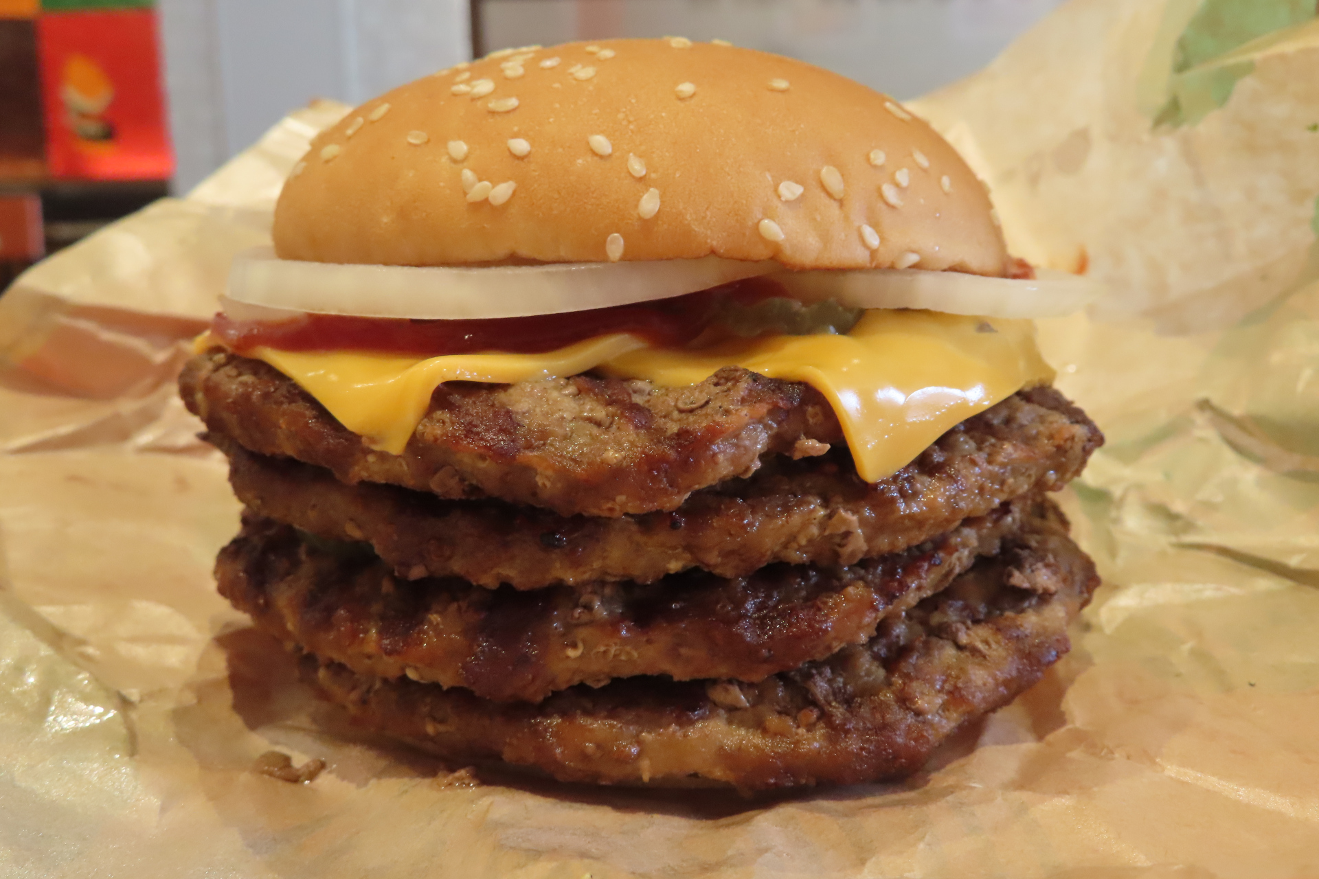 バーガーキングで「ストロング ザ・ワンパウンダー」を食べてきた グルメ Watch