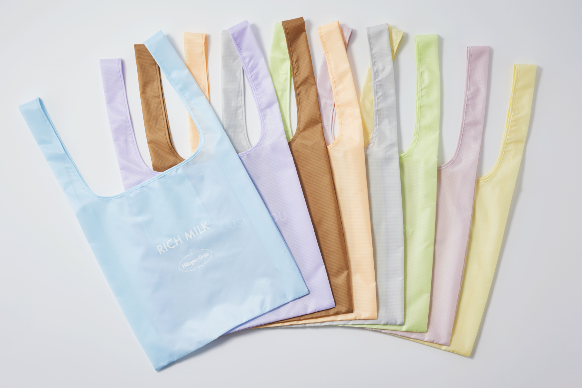 ハーゲンダッツ、癒されカラーエコバッグが絶対もらえる「夏のとろけて