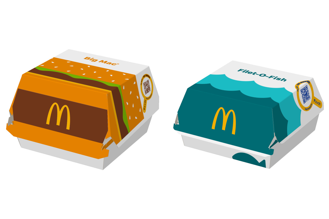 マクドナルド、パッケージデザインを6年ぶりにリニューアル。“ポップで