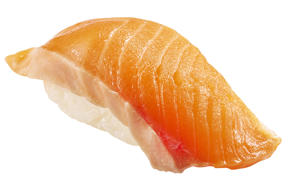 スシローの「大切りサーモン」が税込100円に、「大とろ」も120円～の黄
