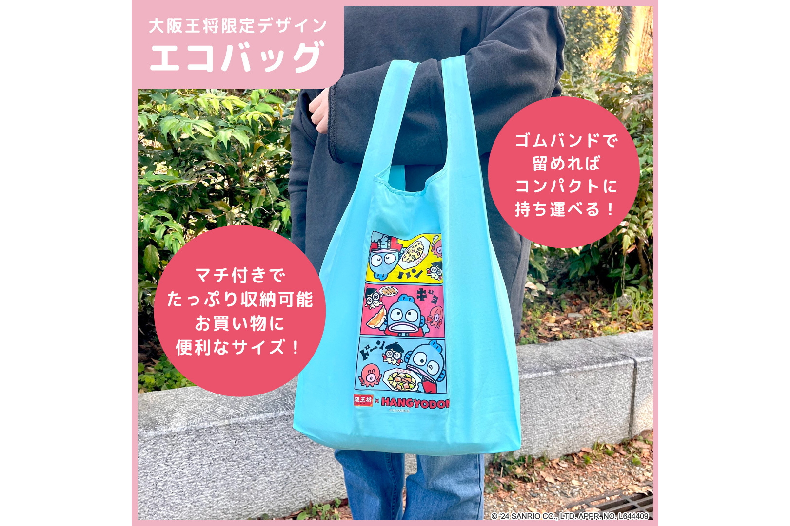 大阪王将×ハンギョドン、おうちで中華パーティー第3弾「エコバッグ付き福袋」発売 グルメ Watch