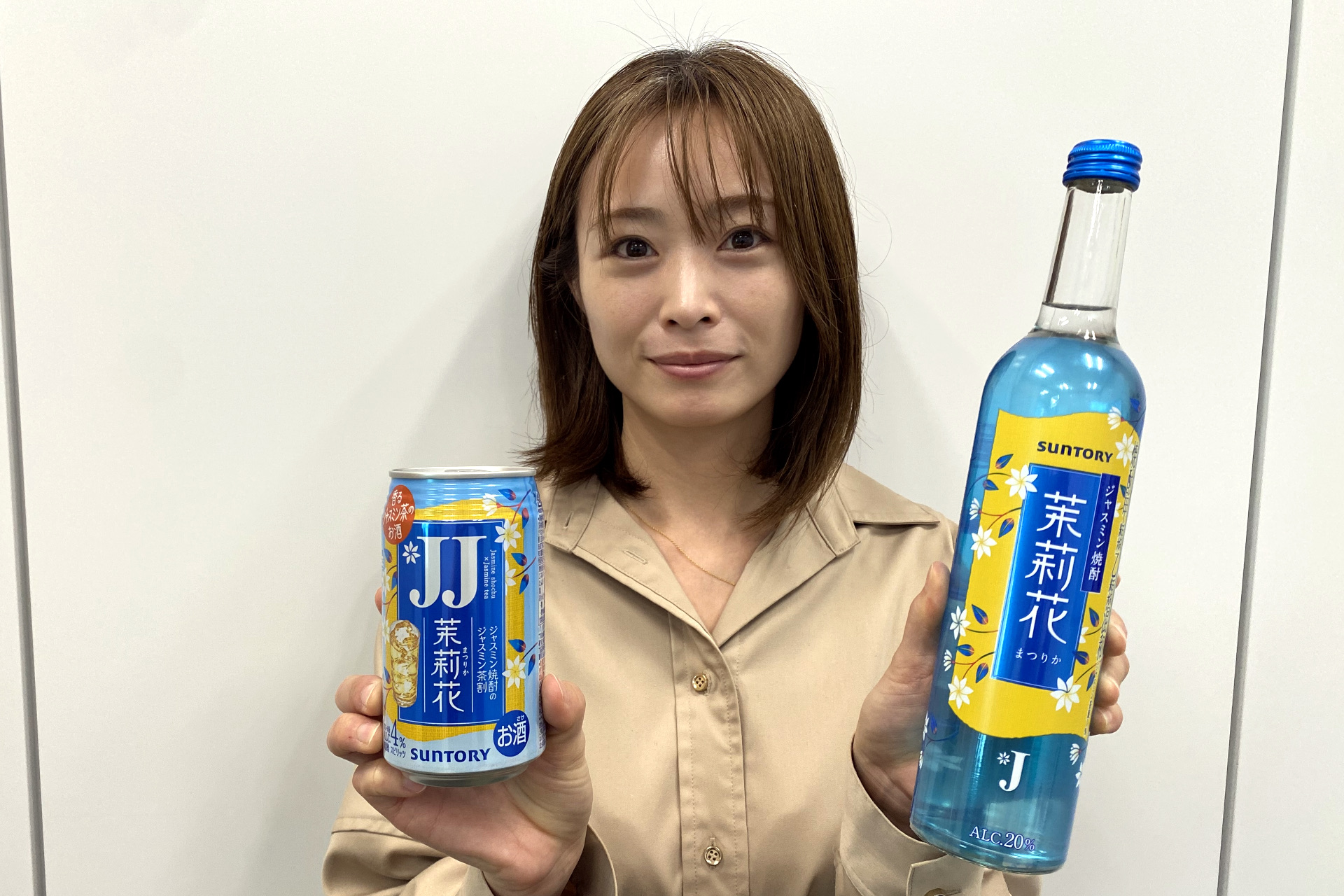 インタビュー】ジャスミン焼酎をジャスミン茶で割った“JJ”、サントリー