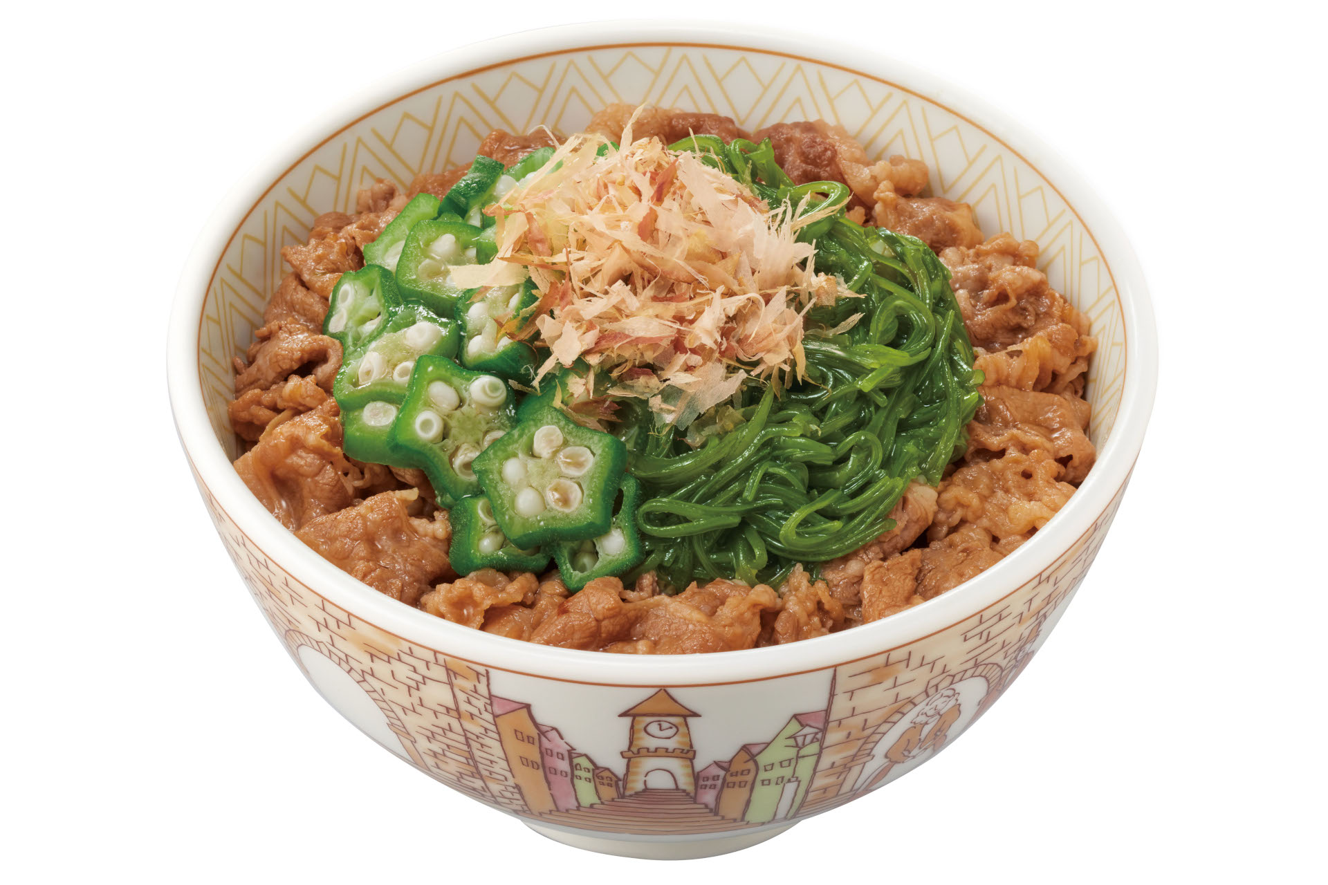 すき家、さっぱりした味わいの「めかぶオクラ牛丼」発売 - グルメ Watch