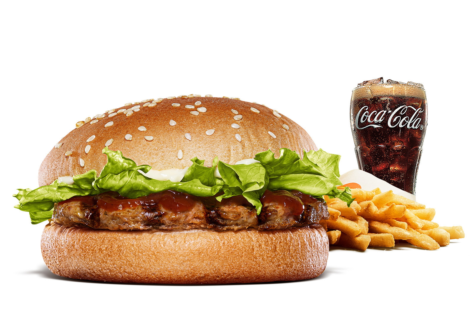 バーガーキング「オールデイ・キング」550円セットに「BBQレタス