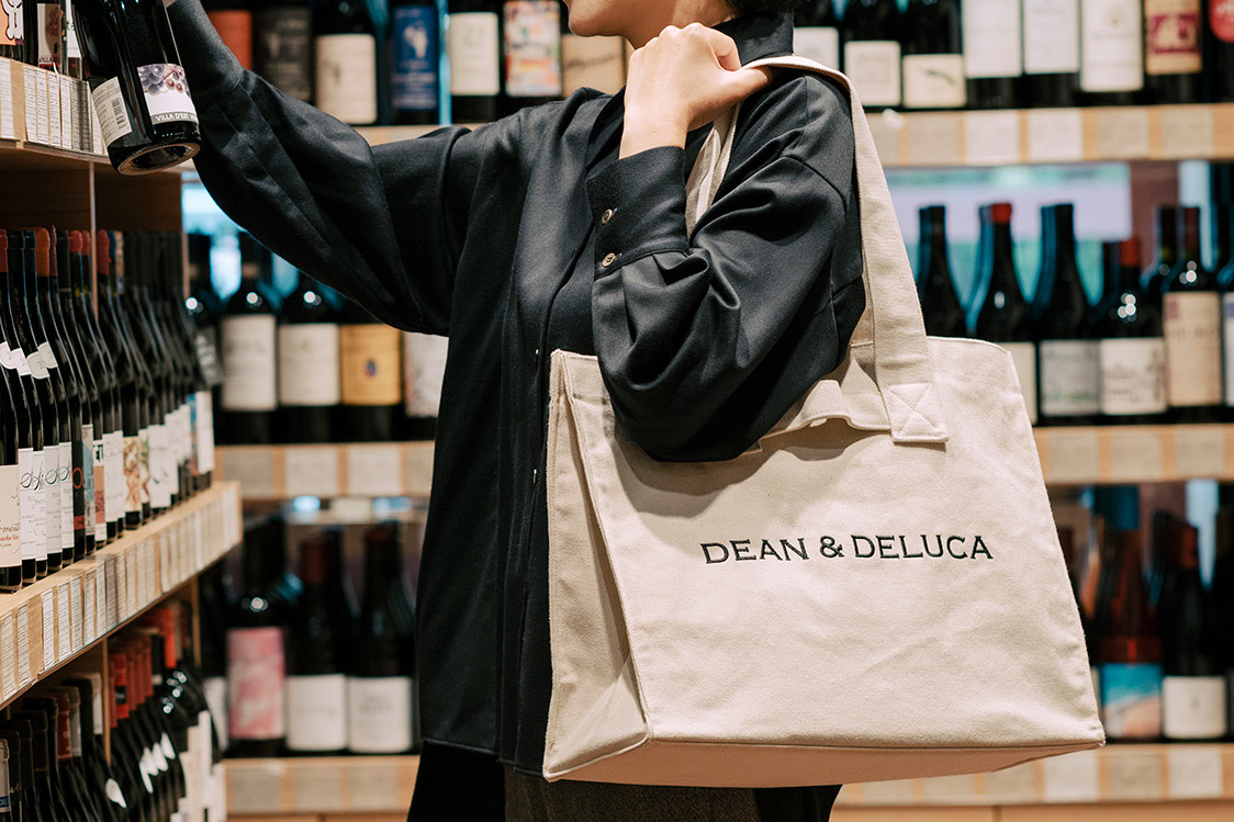 DEAN & DELUCA「ワイングロサリーバッグ」食材もたっぷり入る大容量