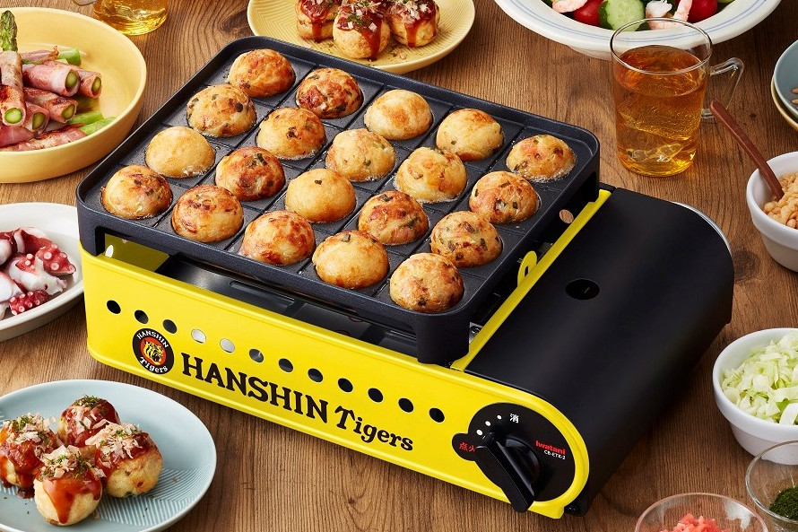 激レア 阪神タイガース たこ焼き器 22穴 850W 未使用品 阪神タイガース - 【未使用】阪神タイガースたこやき器22穴の通販 by