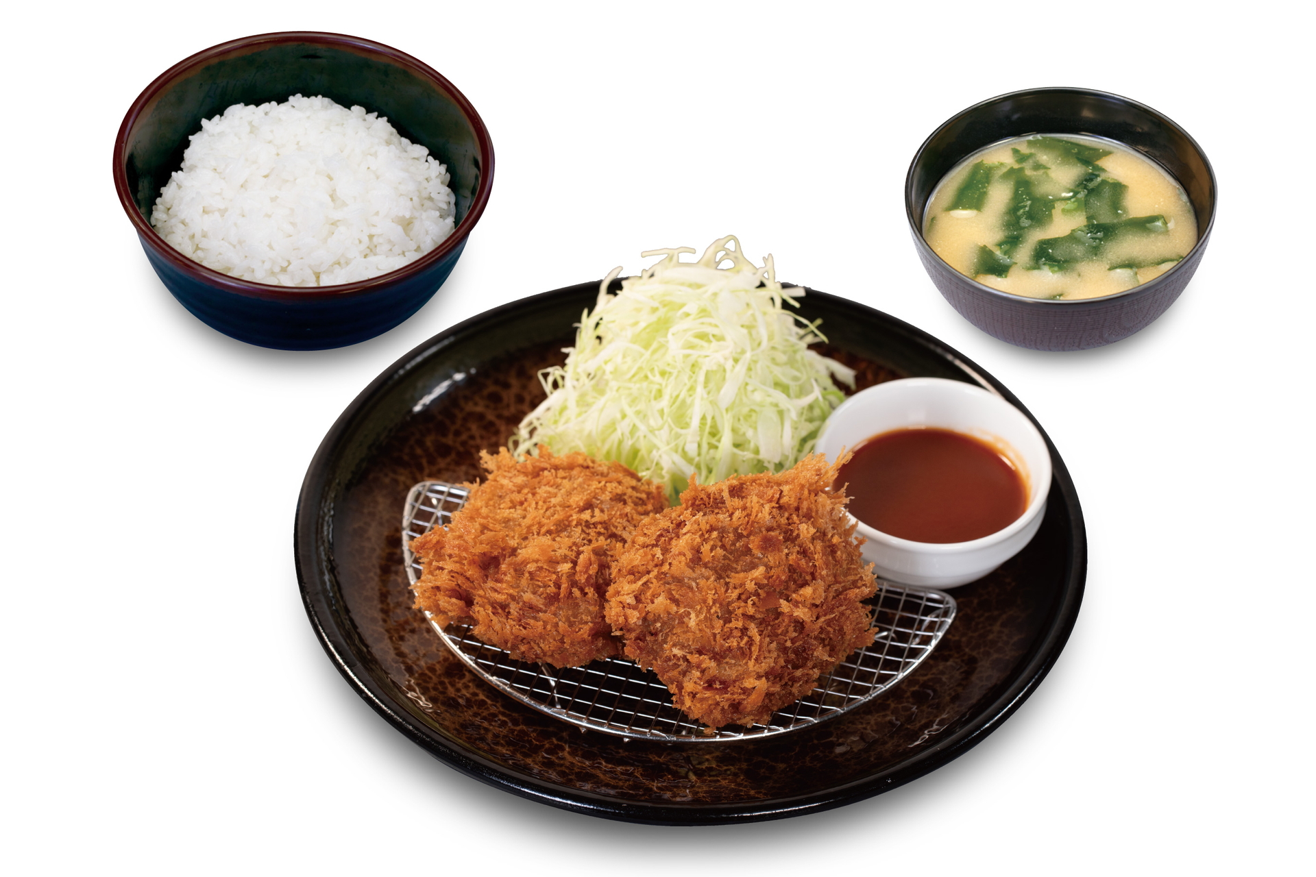 松のや、黒毛和牛と国産豚の美味しさをぎゅぎゅっと詰め込んだ「合挽き