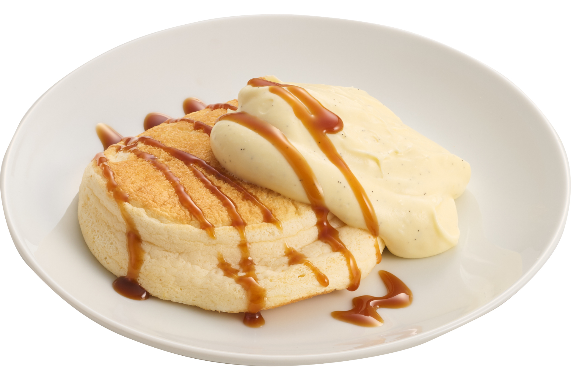 くら寿司 万博メニューCOLLECTION マダガスカル共和国「マダガスカルバニラパンケーキ」