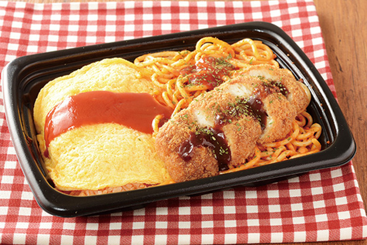 ローソン、弁当の人気メニューを合体させた「よくばりメシ」発売