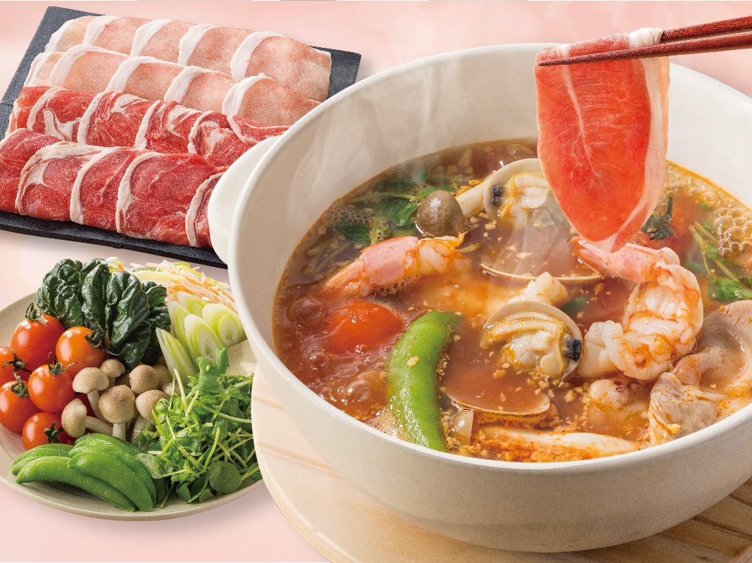 しゃぶ葉「ラムしゃぶ食べ放題」復活。新だし「完熟トマト