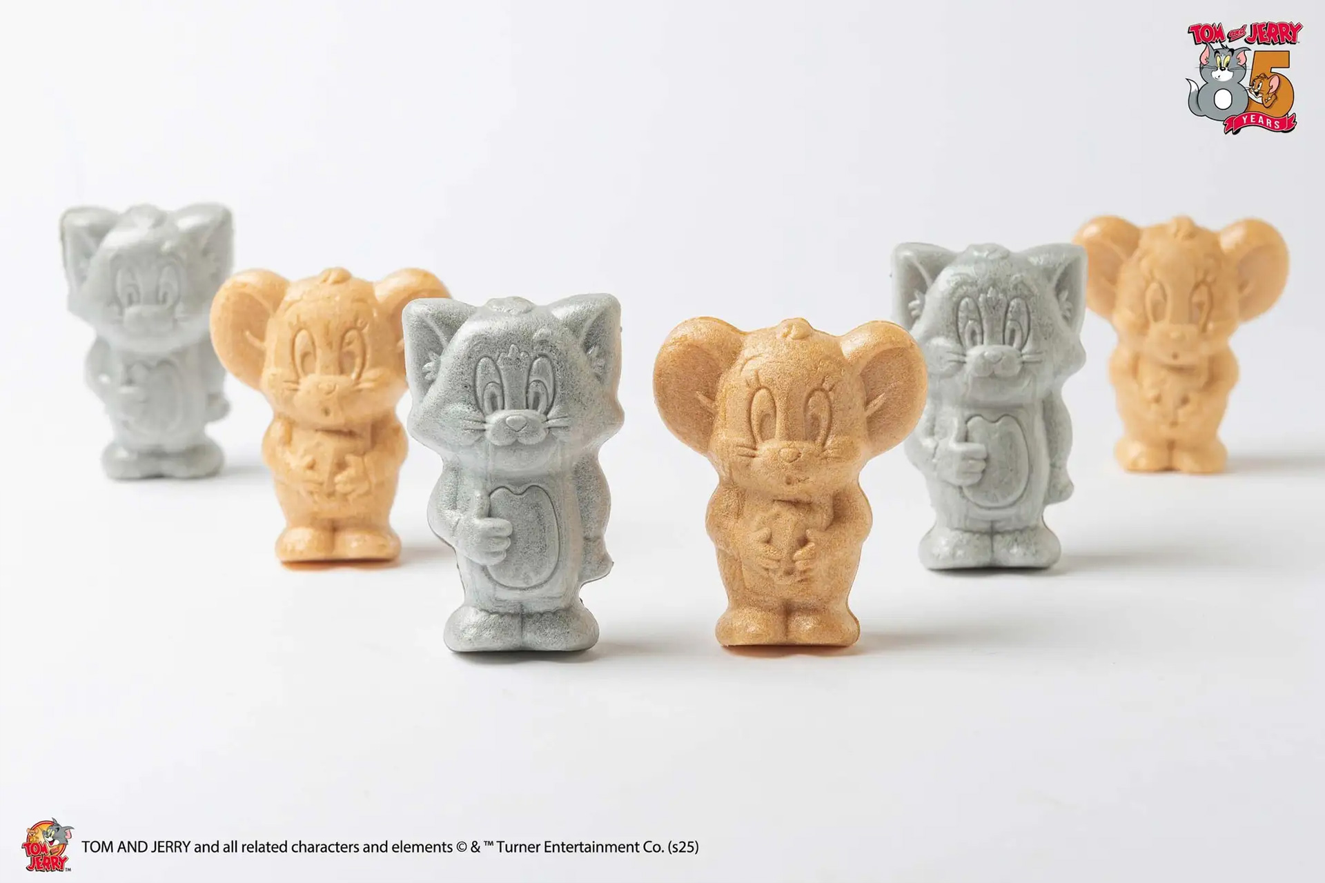トムとジェリー、85周年記念でソフビのようなデザインがかわいいモナカ