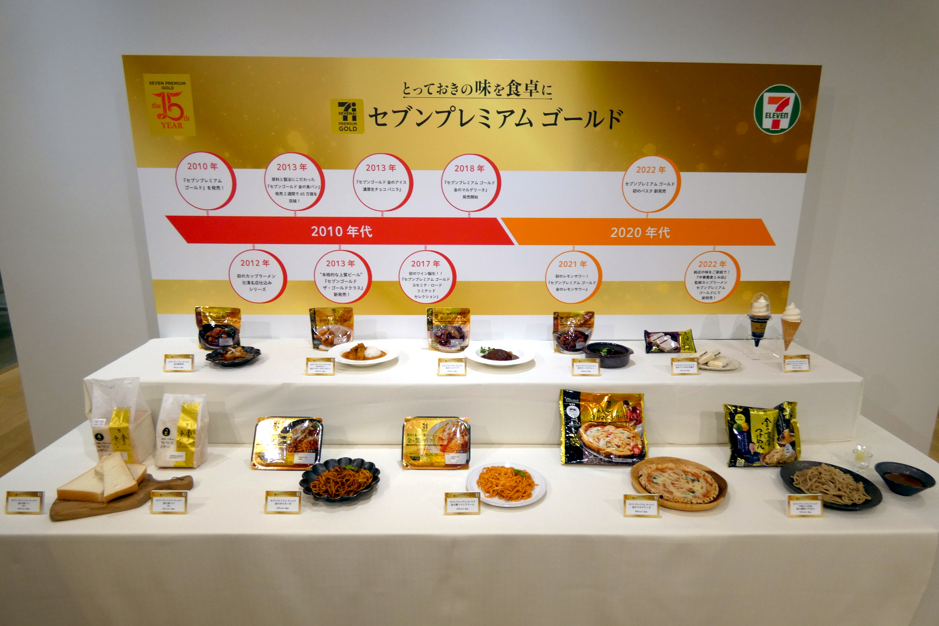 セブンプレミアム ゴールド」15周年、時代にあわせてさらにおいしく