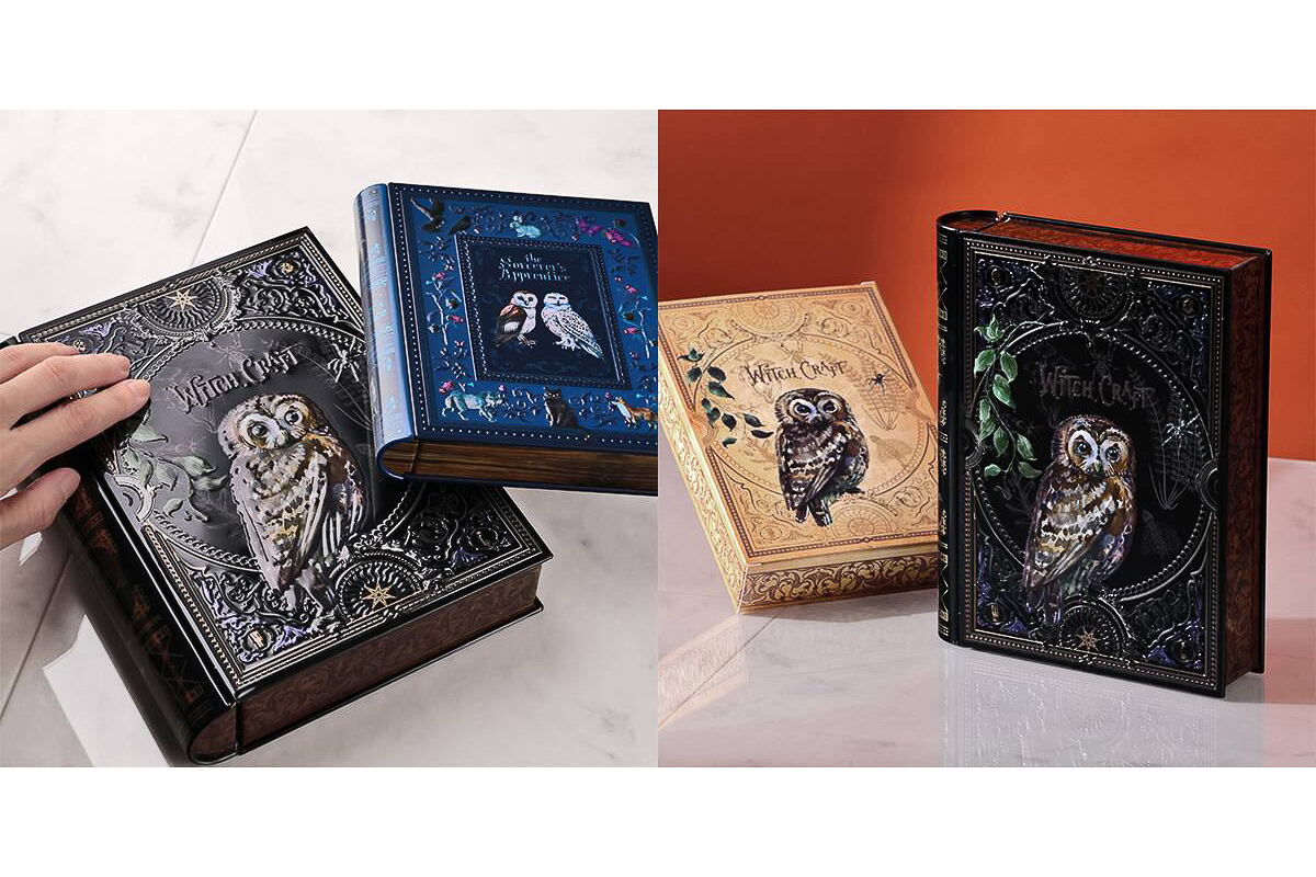 カルディ、手をのせて詠唱したくなる「魔法辞書」と「魔法使いの弟子の