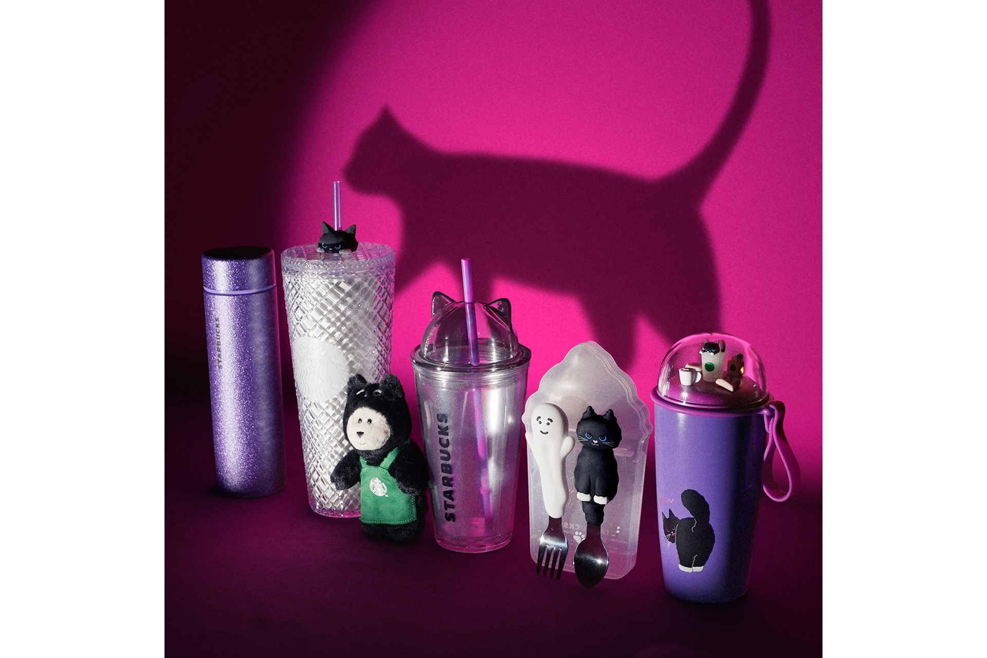 スターバックス　ハロウィン2023ステンレスボトルキャット　黒猫 Amazon | Starbucks スターバックス ハロウィン2023ステンレス