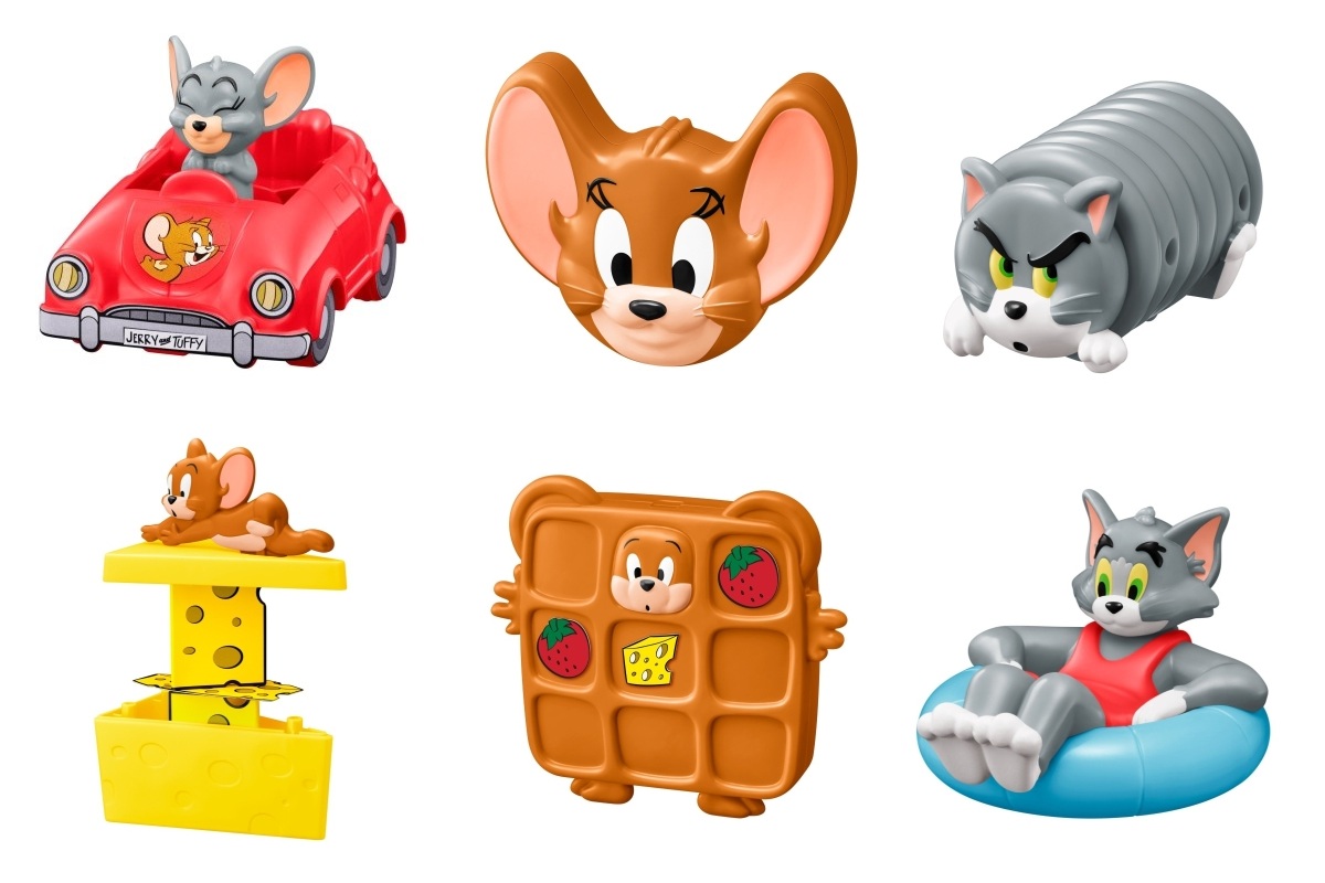 マクドナルド、ハッピーセット「トムとジェリー」いよいよ発売