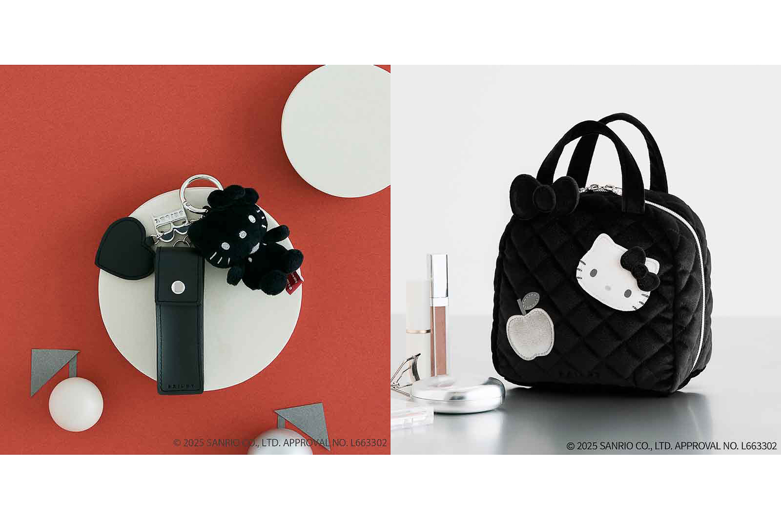 ザハイライツ thehighlights キティ ブラックポーチ ザハイライツ thehighlights キティ ブラックポーチ ザハイライツ