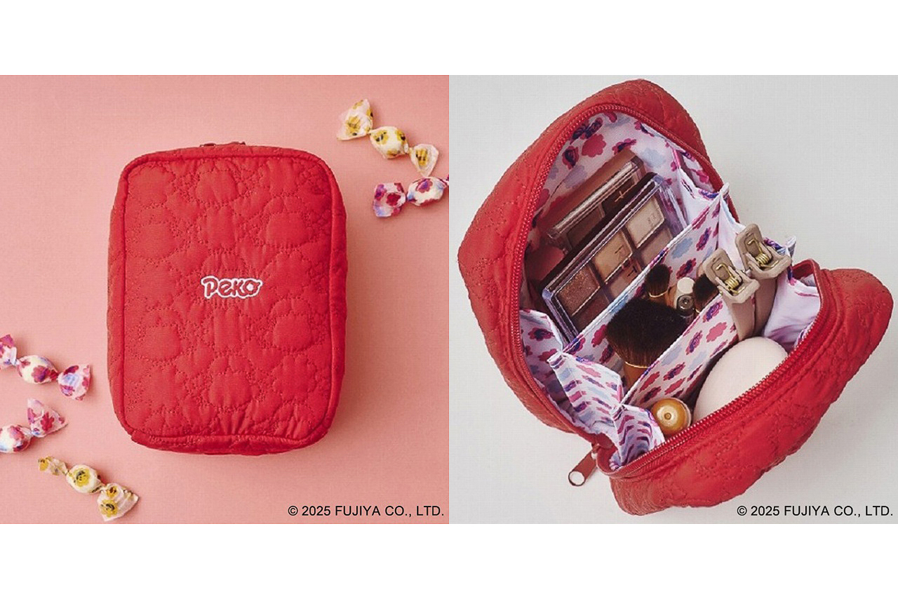 宝島社、「ペコちゃん」のじゃばらで大きく開くふわふわキルティング