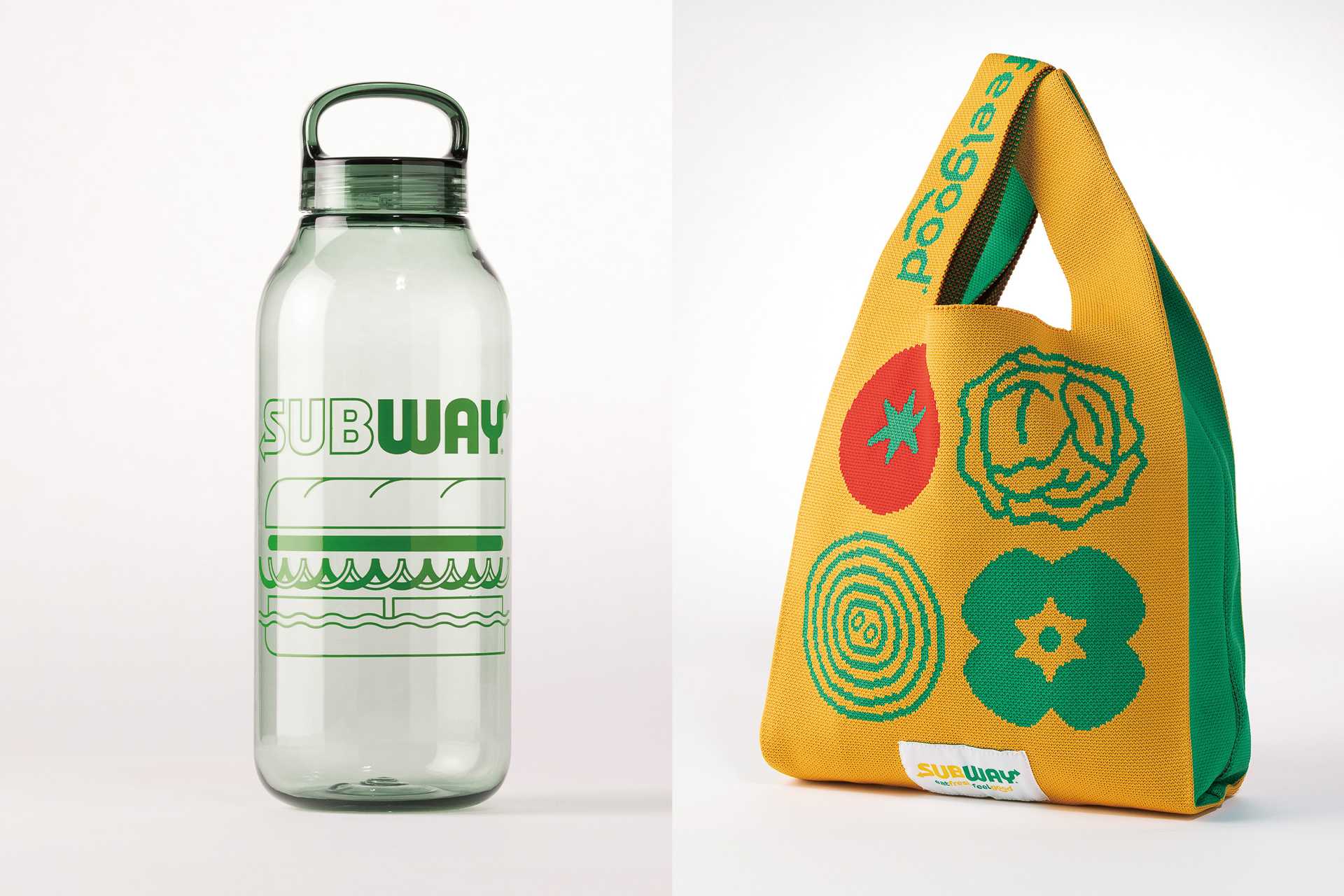 サブウェイ、ニットバッグにサンドイッチチケットなどがセットになった