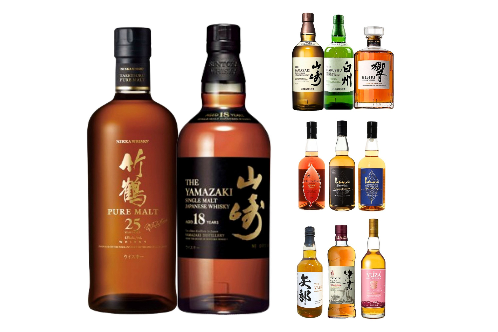 ウイスキー「竹鶴25年」や「山崎18年」が当たるかもしれない「新春み