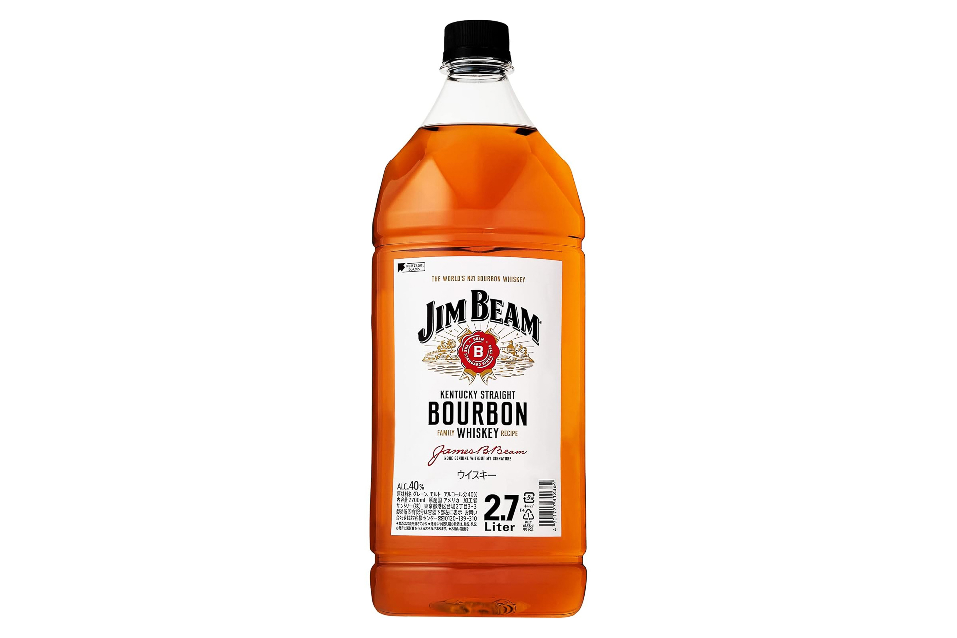 Whisky Ao値引き4本ジンビーム2.7 L 1本無料付き早いもの勝ち Whisky Ao値引き4本ジンビーム2.7 L 1本無料付き早いもの勝ち | ヤマダ