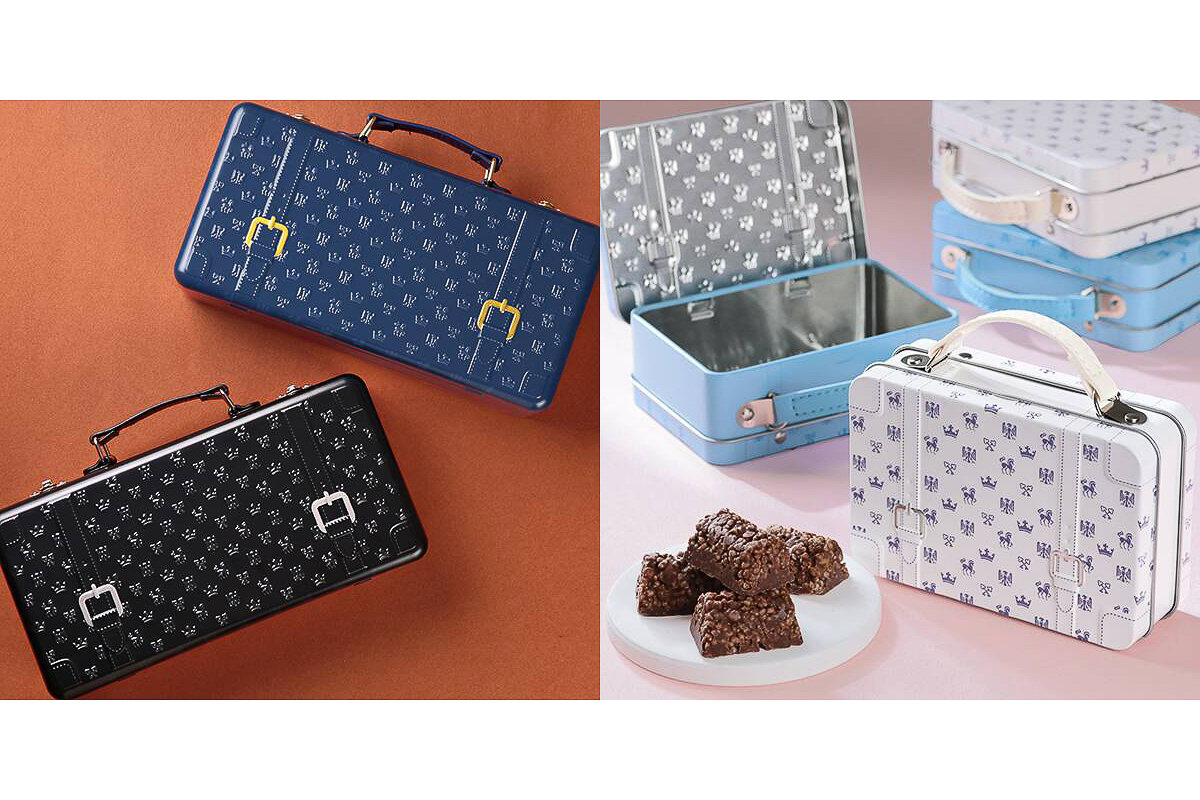 カルディ“トランク”デザインのチョコクランチ缶を発売 - グルメ Watch