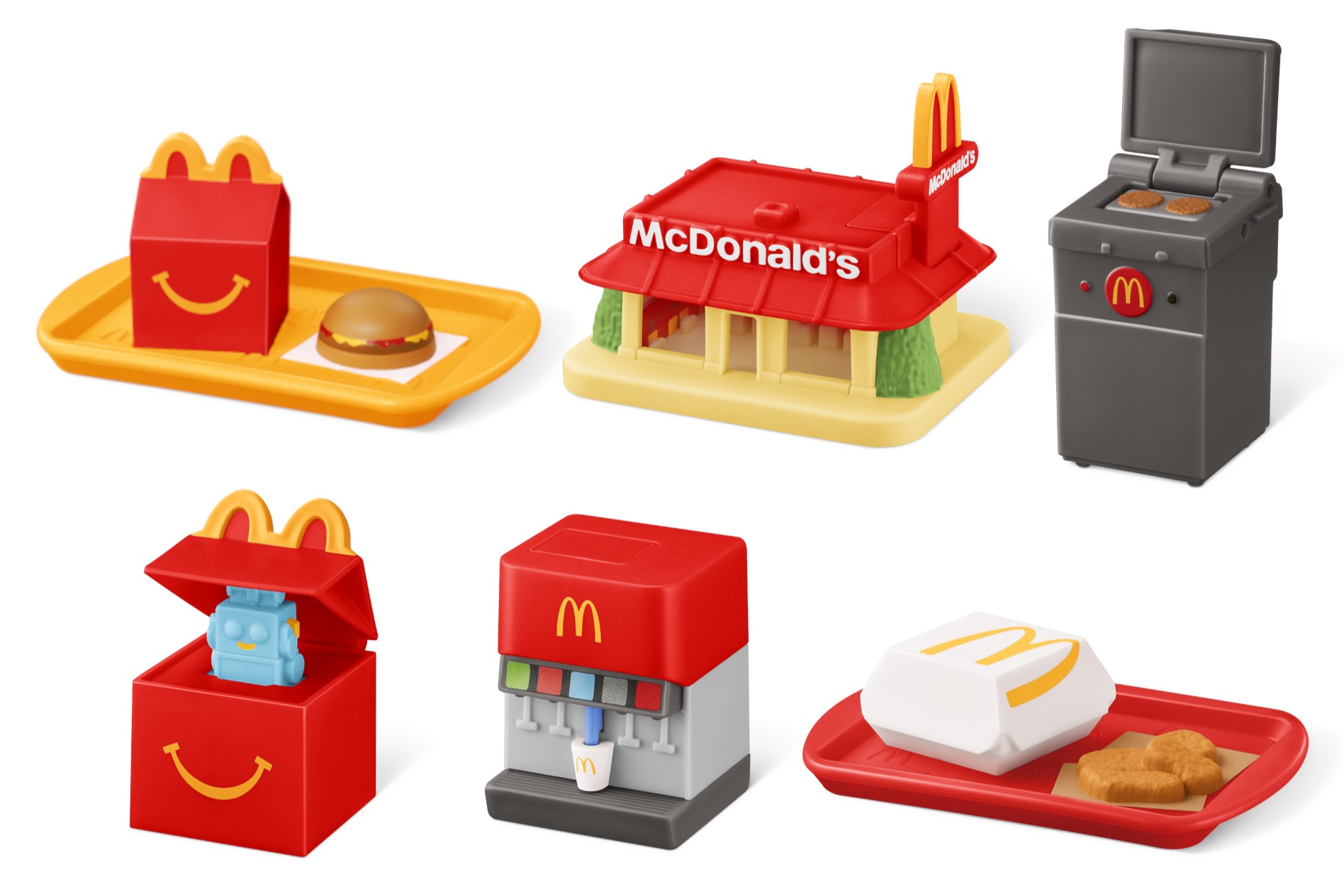 マクドナルド、ハッピーセット「ミニチュアマクドナルド」を2月27日