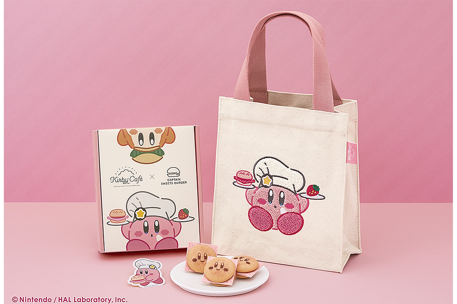 カービィのトートバッグと限定スイーツ、今年も期間限定で登場