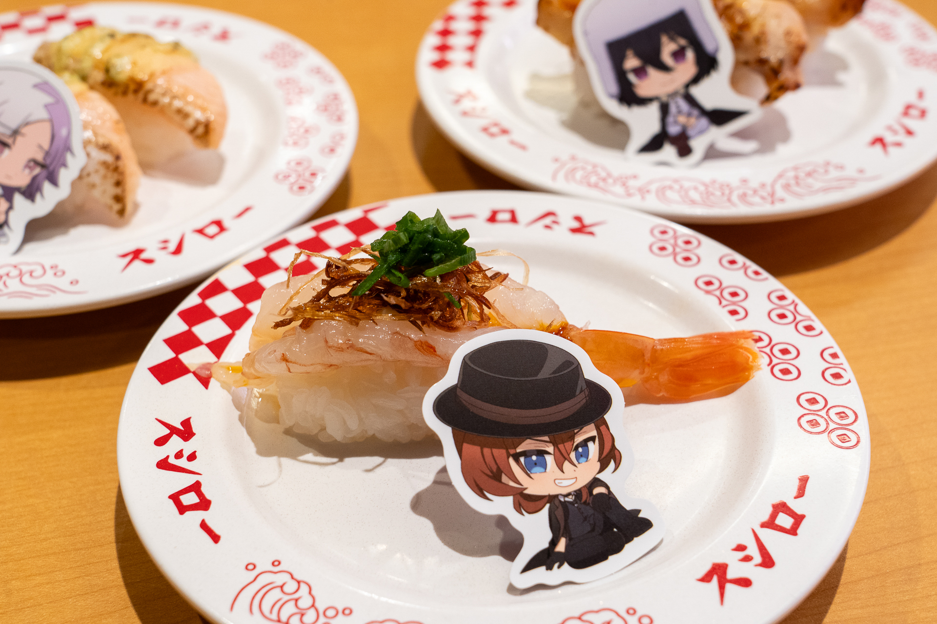 スシロー「文豪ストレイドッグス」との初コラボがスタート！ 限定