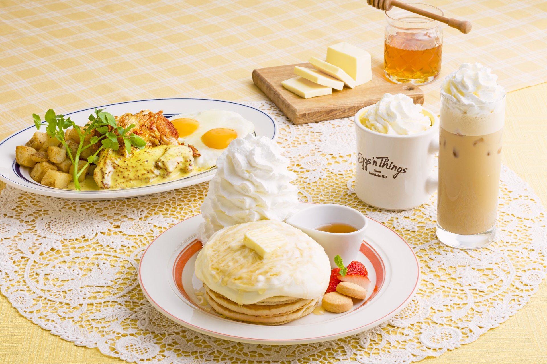 EGGS 'N THINGS“はちみつ×バター”の濃厚な味わい「ハニーバターミルク