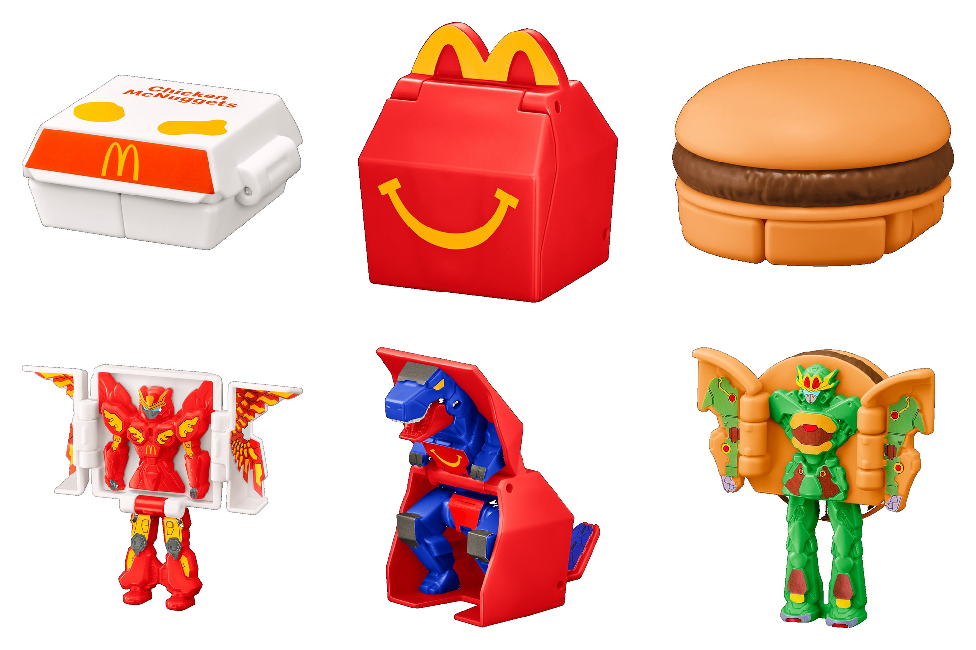 マクドナルド、ハッピーセット「へんしん！マクドナルドロボ」を5月15