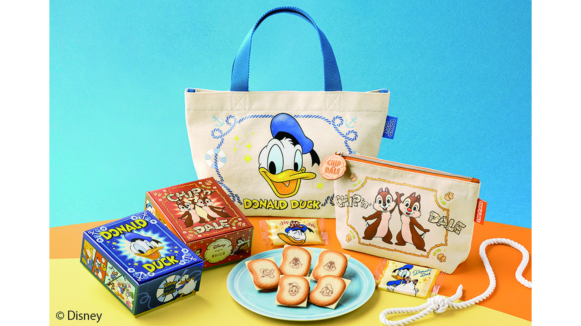 東京ばな奈×ディズニー「ドナルドダック、チップ＆デール/ショコラ