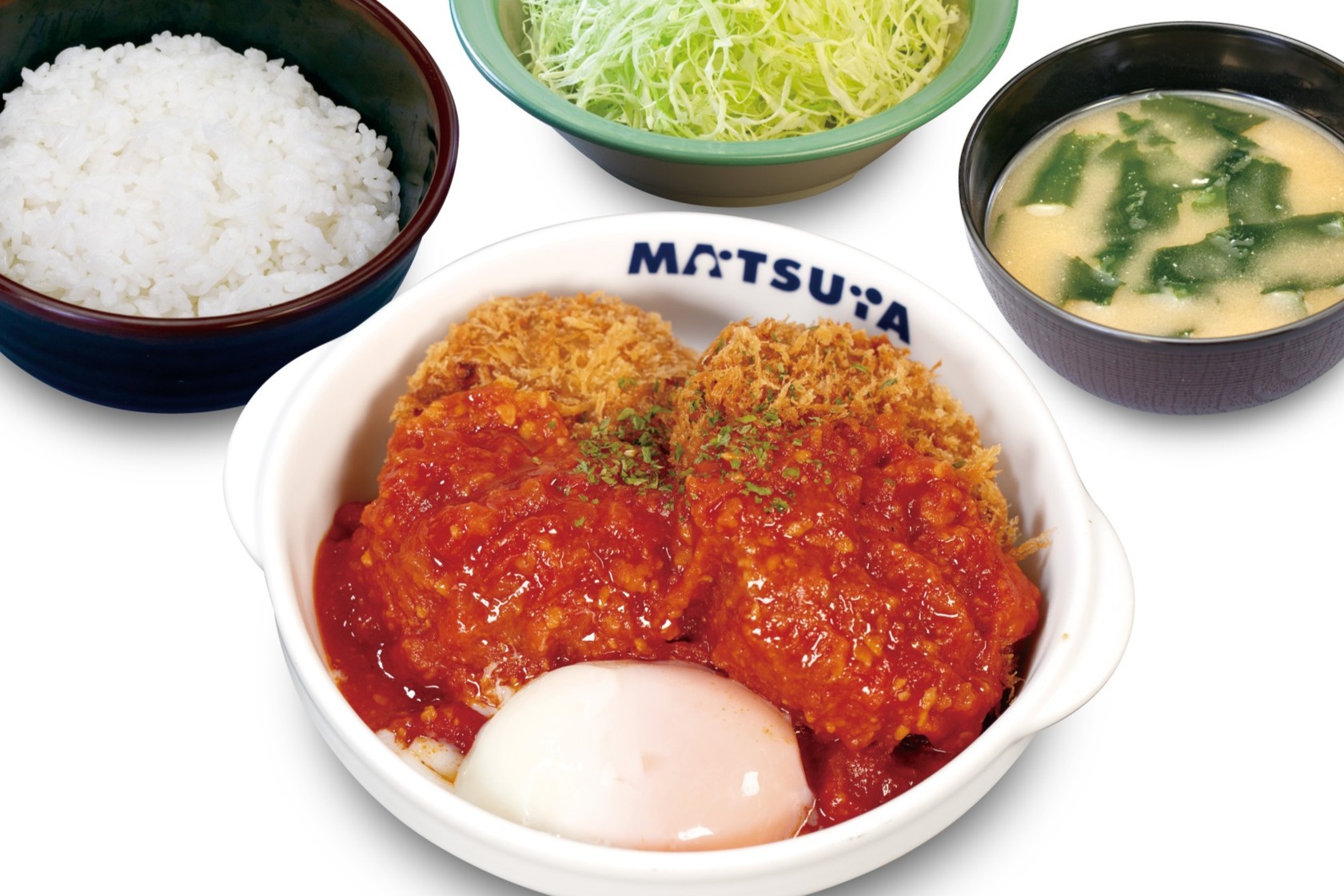 松のや、肉の旨みとトマトの酸味が絶妙な「うまトマメンチかつ」を発売