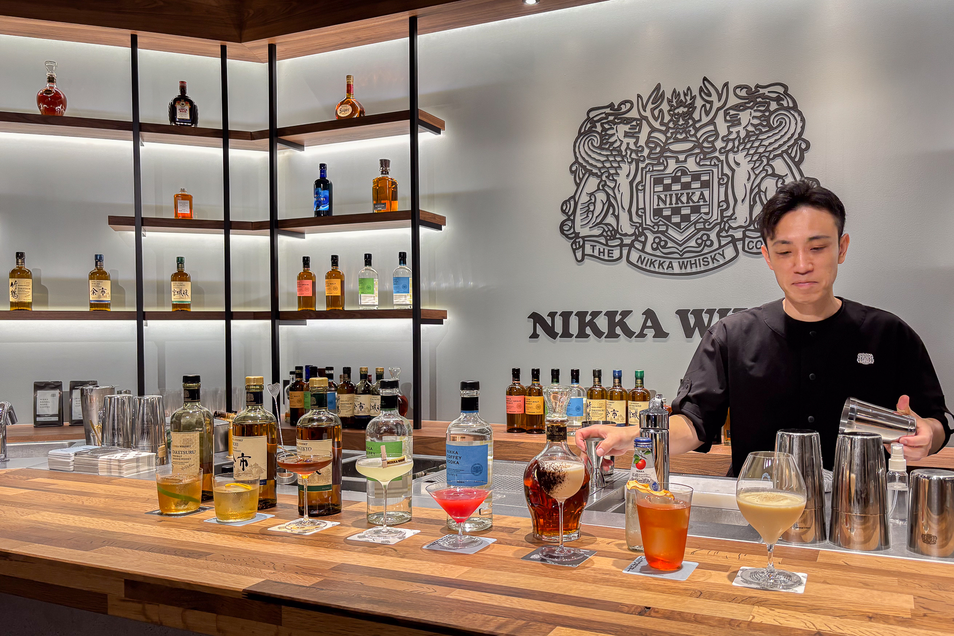 ニッカウヰスキーのフラッグシップバー「THE NIKKA WHISKY TOKYO」を